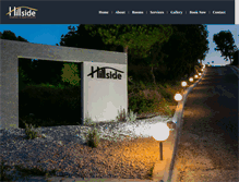 Tablet Screenshot of hillside-faliraki.com